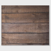 Papier Cadeau Arbre planches arrière - plan rustique (Plat)