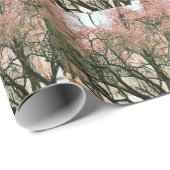 PAPIER CADEAU ARBRES (Coin rond)