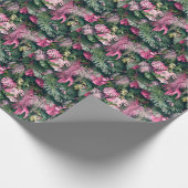 Papier Cadeau Arbres Arrière - plans tropicaux (Coin)