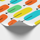 Papier Cadeau Arbres atomiques (Coin)