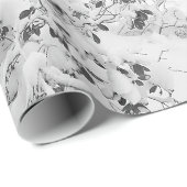 Papier Cadeau Arbres de Milou dans le Poconos (Coin rond)