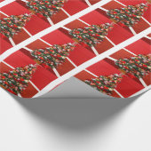 Papier Cadeau Arbres de Noël (Coin)