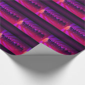 Papier Cadeau Arbres de Noël Nuances de papier d'enveloppement p (Coin)