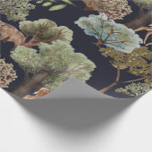 Papier Cadeau Arbres et animaux (Coin)