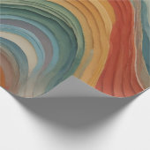 Papier Cadeau Arc arc-en-ciel liquide (Coin)