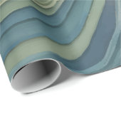 Papier Cadeau Arc arc-en-ciel liquide (Coin rond)