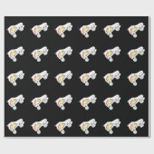 Papier Cadeau arc-en-ciel (Plat)