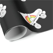 Papier Cadeau arc-en-ciel (Coin rond)