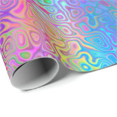 Papier Cadeau Arc-en-ciel (Coin rond)