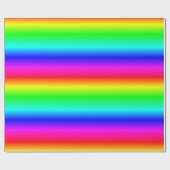 Papier cadeau arc-en-ciel (Plat)