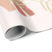 Papier Cadeau Arc-en-ciel Boho (Coin rond)