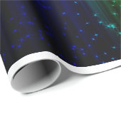 Papier Cadeau Arc-en-ciel clair et classique avec papier d'envel (Coin rond)