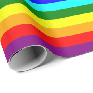 Papier Cadeau Arc-en-ciel classique lumineux