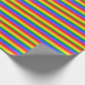 Papier Cadeau Arc en ciel coloré (Coin)