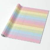 Papier Cadeau Arc-en-ciel de Pastel (Déroulé)