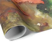 Papier Cadeau Arc-en-ciel des couleurs (Coin rond)