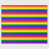 Papier Cadeau Arc-en-ciel d'Hawaii (Plat)
