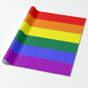 Papier Cadeau Arc-en-ciel gay pride