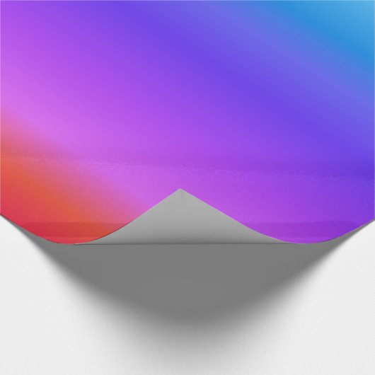 Papier Cadeau Arc-en-ciel Pastel lumineux (Coin)