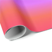 Papier Cadeau Arc-en-ciel Pastel lumineux (Coin rond)
