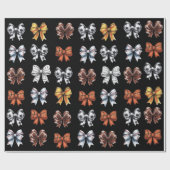 Papier Cadeau Arc sport Dark Coquette (Plat)