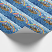 Papier Cadeau Arche de Noé (Coin)