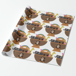 Papier Cadeau Arche de Noé