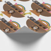 Papier Cadeau Arche de Noé (Coin)