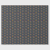 Papier Cadeau Arche de Noé avec Saint-Esprit (Plat)