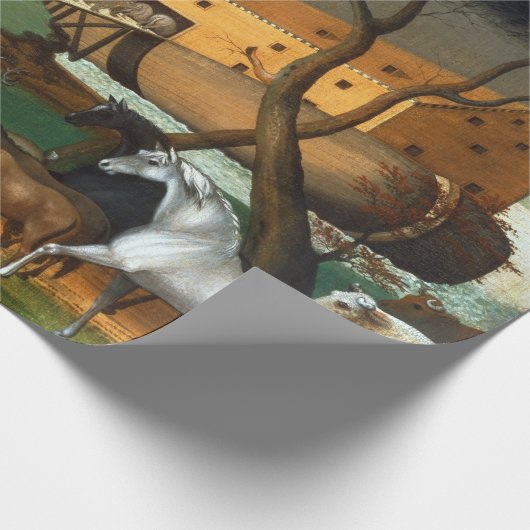 Papier Cadeau Arche d'Edward Hicks Noah (Coin)