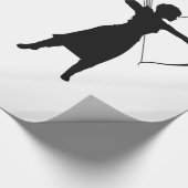 Papier Cadeau Archer Femme Silhouette Thunder_Cove (Coin)