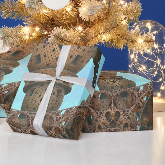 Papier Cadeau Architecture Abstraite (Vacances)