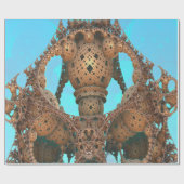 Papier Cadeau Architecture Abstraite (Plat)