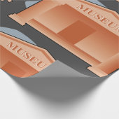 Papier Cadeau Architecture de musée classique