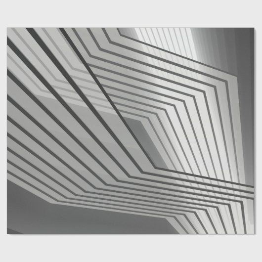 Papier Cadeau Architecture futuriste Abstraite arrière - plan 3d (Plat)