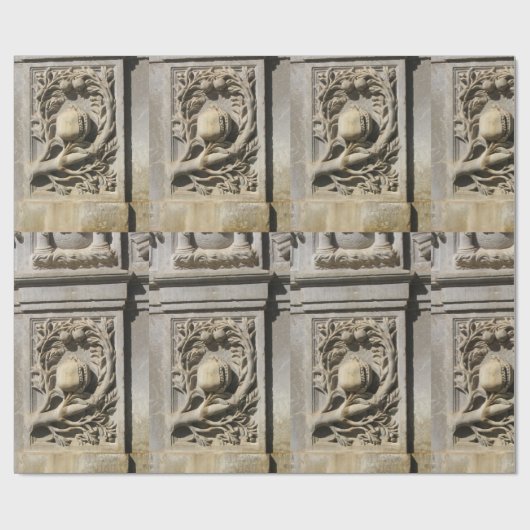 Papier Cadeau Architecture Granada Matte Wrapper Papier, (Plat)