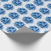 Papier Cadeau Arcs bleus (Coin)