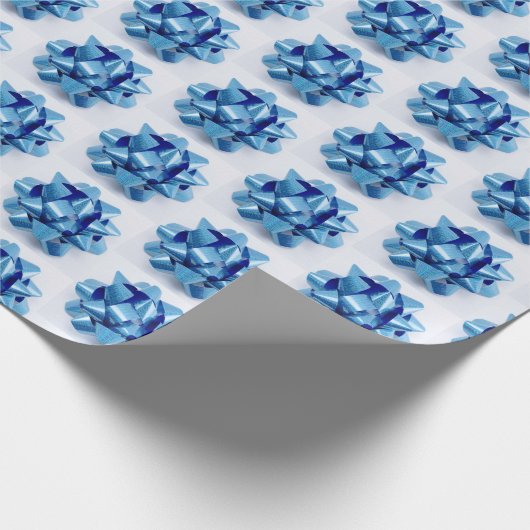 Papier Cadeau Arcs bleus (Coin)