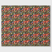 Papier Cadeau Arcs de Noël (Plat)