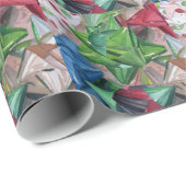 Papier Cadeau Arcs de vacances (Coin rond)