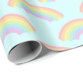 Papier Cadeau Arcs-en-ciel (Coin rond)