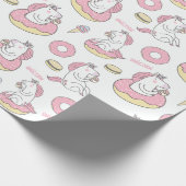 Papier Cadeau Arcs-en-ciel et licornes (Coin)