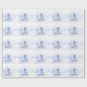 Papier Cadeau Arctic fox (Plat)