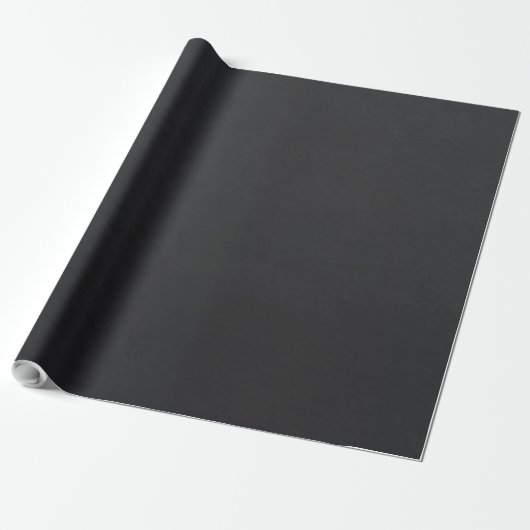 Papier Cadeau Ardoise noire (Déroulé)