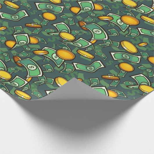 Papier Cadeau Argent (Coin)