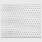 Papier Cadeau Argent Diamant Fiançailles anneau Mariage (Plat)