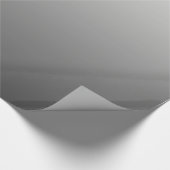 Papier Cadeau Argent élégant de gradient (Coin)