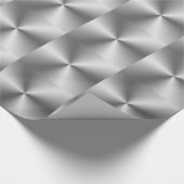 Papier Cadeau Argent métallique (Coin)