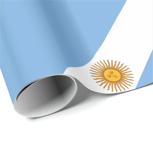 Papier Cadeau Argentine (Coin rond)