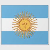 Papier Cadeau Argentine (Plat)